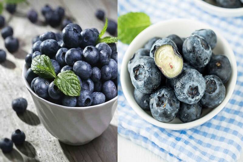Blueberries are a good source of antioxidants and also one of the kidney-boosting dishes. Photo: Ha May