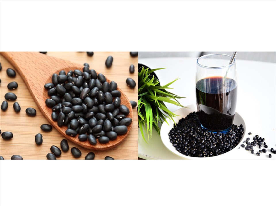 Black beans help cool the liver and nourish the kidneys because of their abundant protein and fiber content. Graphics: Minh Anh