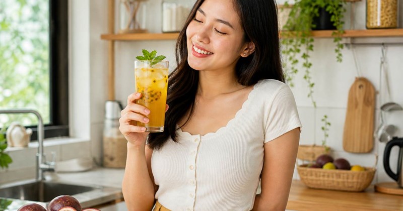Cách làm nước chanh dây mật ong giải nhiệt tại nhà