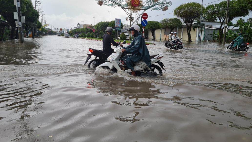 カマウ省は、今年の雨季には多くの地域で洪水が発生すると予測しています(2025年11月撮影)。写真:ニャット・ホー.