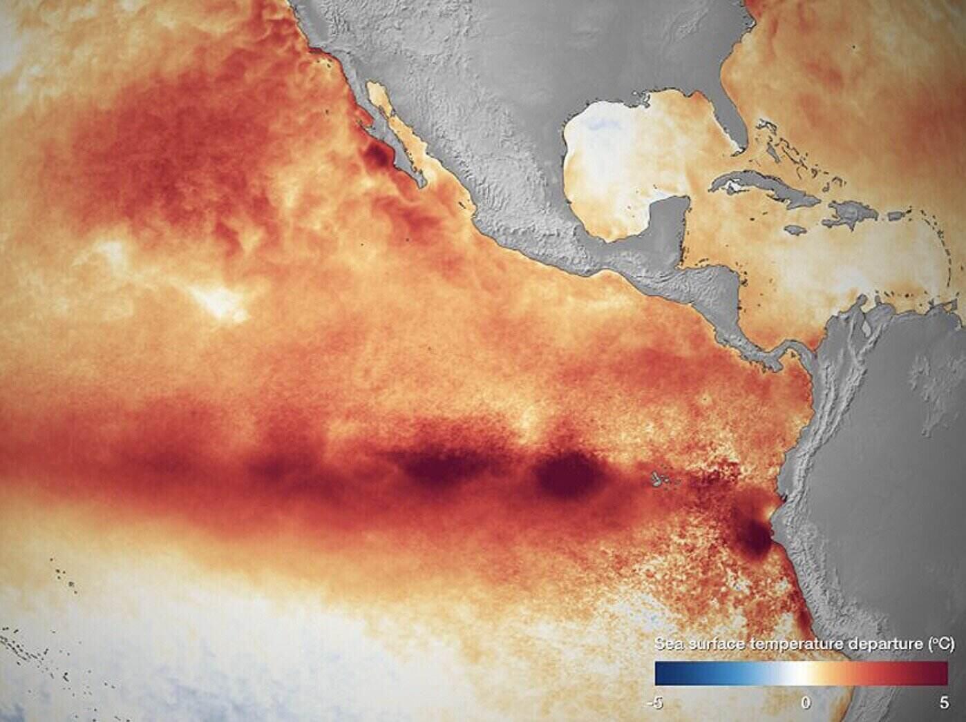 El Nino often leads to hotter and drier weather for South Asia, Southeast Asia. Photo: NOAA
