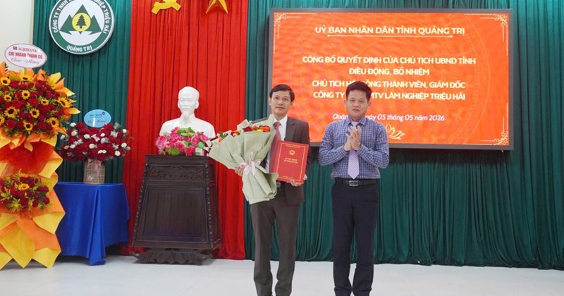 Quảng Trị: Bổ nhiệm nhân sự chủ chốt tại hai công ty lâm nghiệp