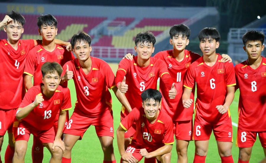 U17 Vietnam aims for a favorable result against U17 Yemen in the opening match of U17 Asian Cup 2026. Photo: VFF