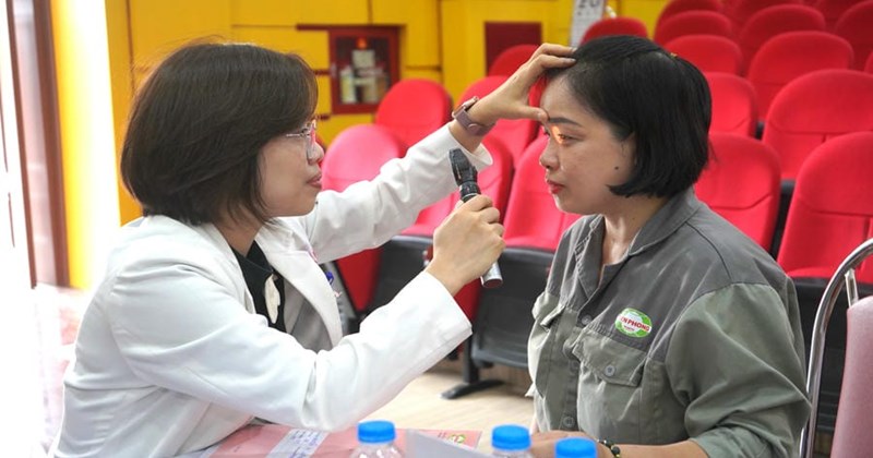 Hải Phòng: 10.000 công nhân được kiểm tra sức khỏe trong Tháng Công nhân