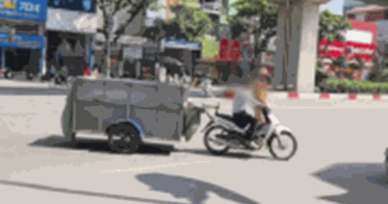Hà Nội: CSGT mạnh tay xử lý xe tự chế chở hàng cồng kềnh