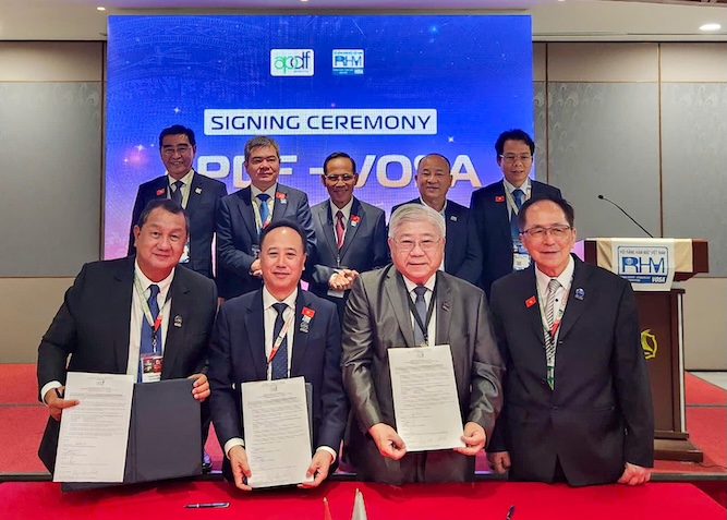 The Asia-Pacific Dental Conference is held for the first time in Vietnam. Photo: BVCC