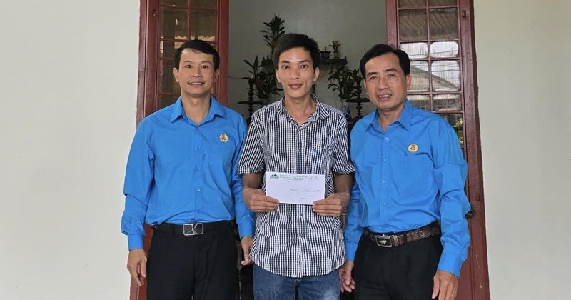 Hỗ trợ kịp thời cho công nhân bị nạn tại Công ty Thương mại Quảng Trị