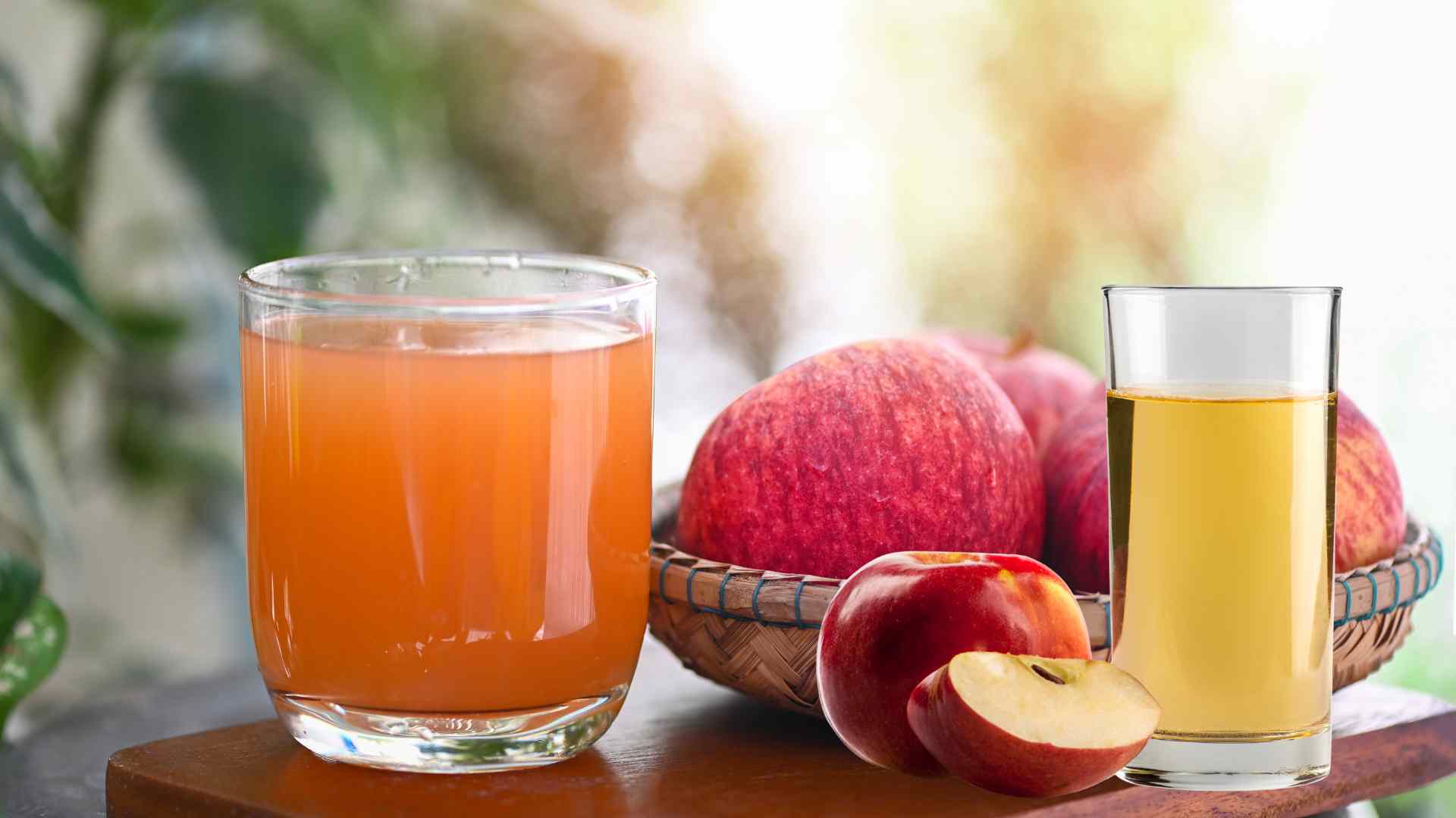 Apple juice drinking in the morning contributes to reducing oxidative stress. Graphic photo: Huong Son