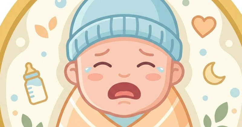 Trẻ sơ sinh khóc nhiều có phải vì đói?