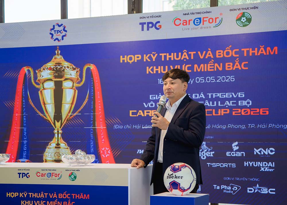 Ông Võ Đan Mạch phát biểu. Ảnh: Võ Đan