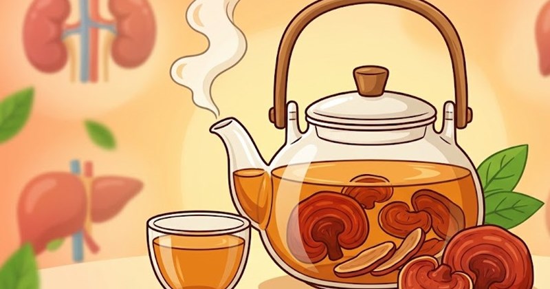 Cách pha trà nấm linh chi để tăng cường sức khỏe