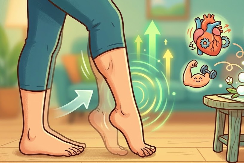 Benefits of tiptoeing every day