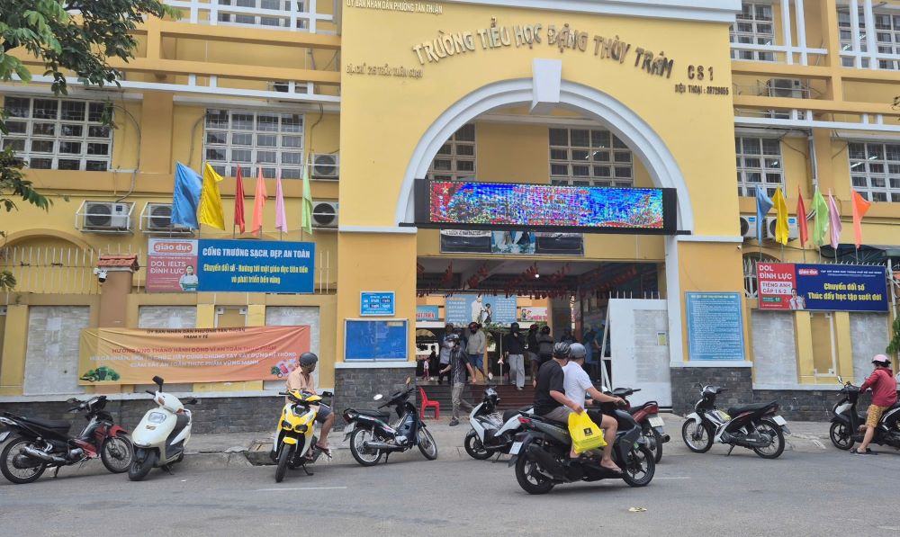Trường Tiểu học Đặng Thùy Trâm. Ảnh: Chân Phúc