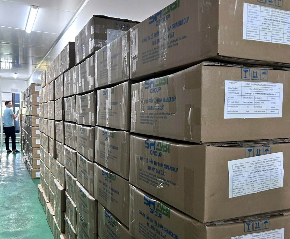 Công an thành phố khởi tố bị can đối với Vũ Văn Tâm - Giám đốc Công ty Shabigroup. Ảnh: Công an Hải Phòng