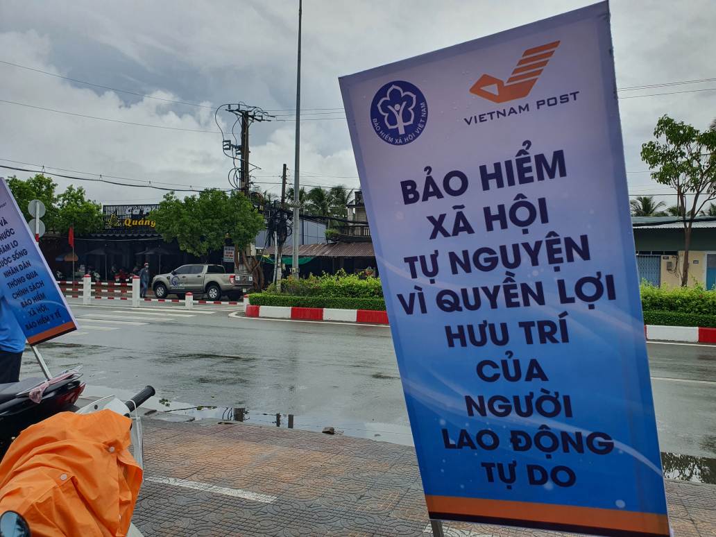 Cà Mau thường xuyên tuyên truyền người dân tham gia bảo hiểm xã hội, bảo hiểm y tế...Ảnh: Nhật Hồ.