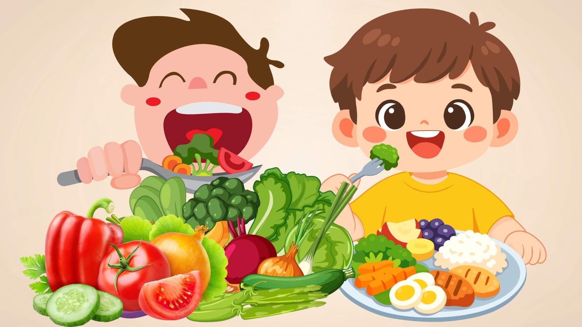 3 tips to help children like to eat vegetables, support blood sugar stabilization
