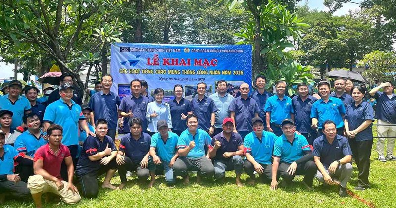 Đồng Nai: Công ty 42.000+ công nhân tổ chức Tháng Công nhân 2026