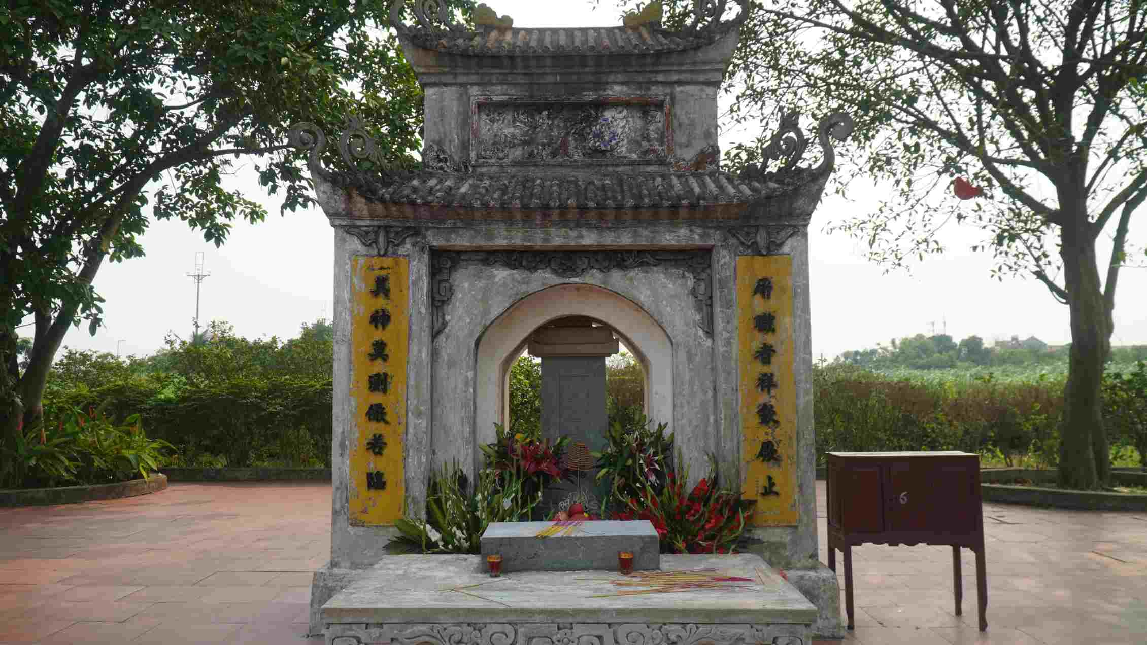 Di tích Cố Viên. Ảnh: Minh Vũ 
