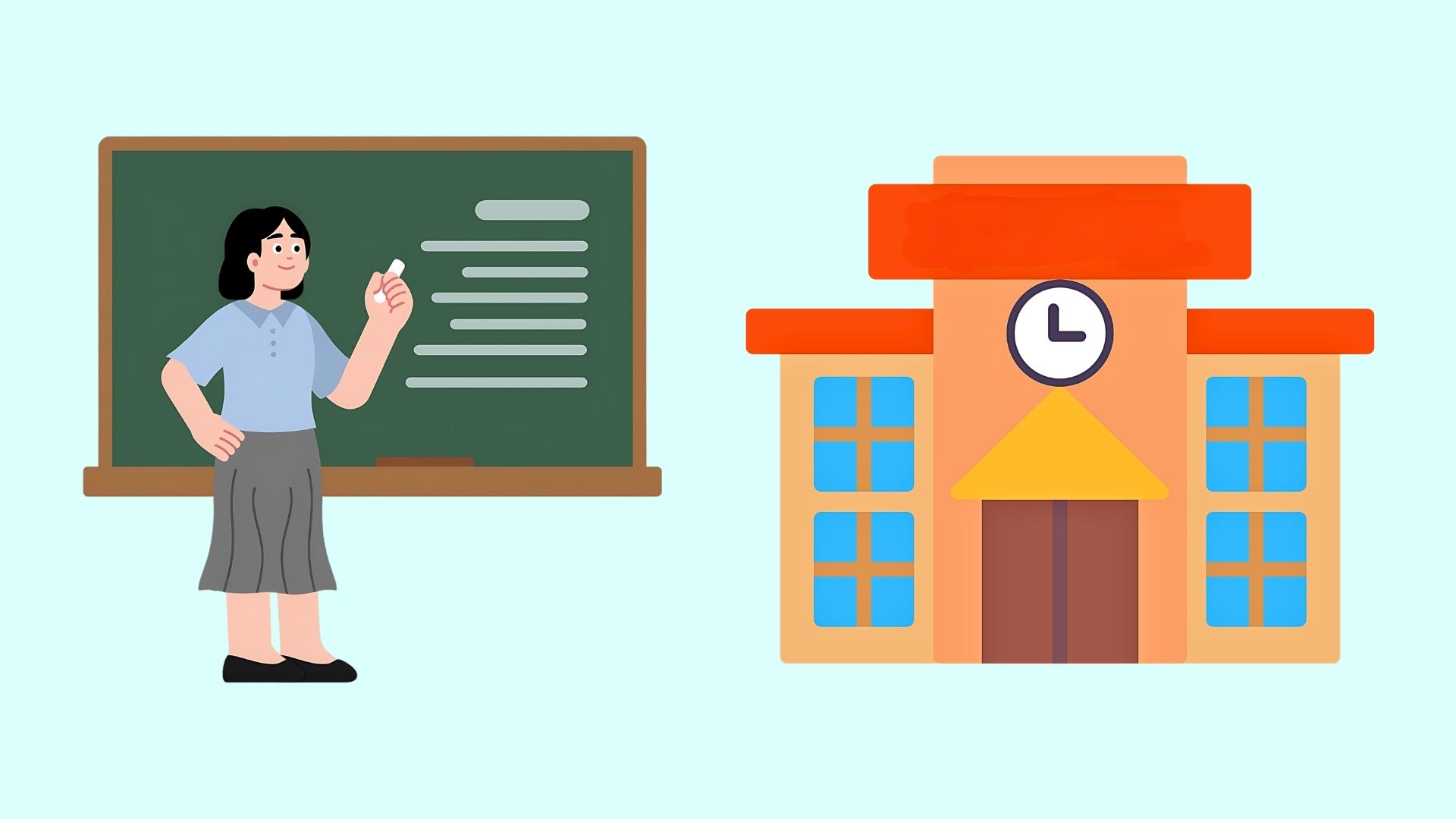 How are the obligations of university preparatory school teachers regulated according to the new Circular? Graphics: Duc Anh