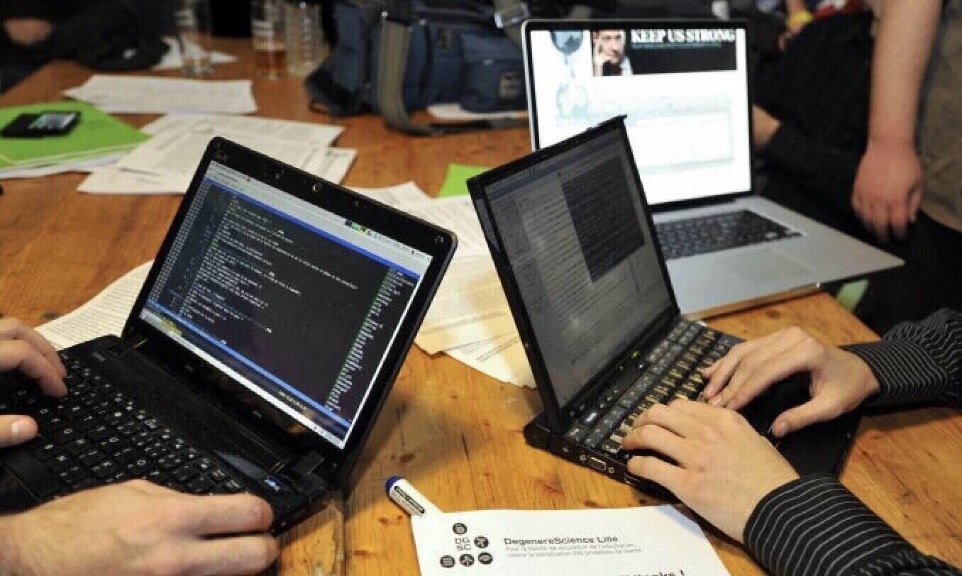 The crackdown on the famous Swedish pirated website The Pirate Bay is one of the largest copyright infringement cases in internet history. Photo: AFP