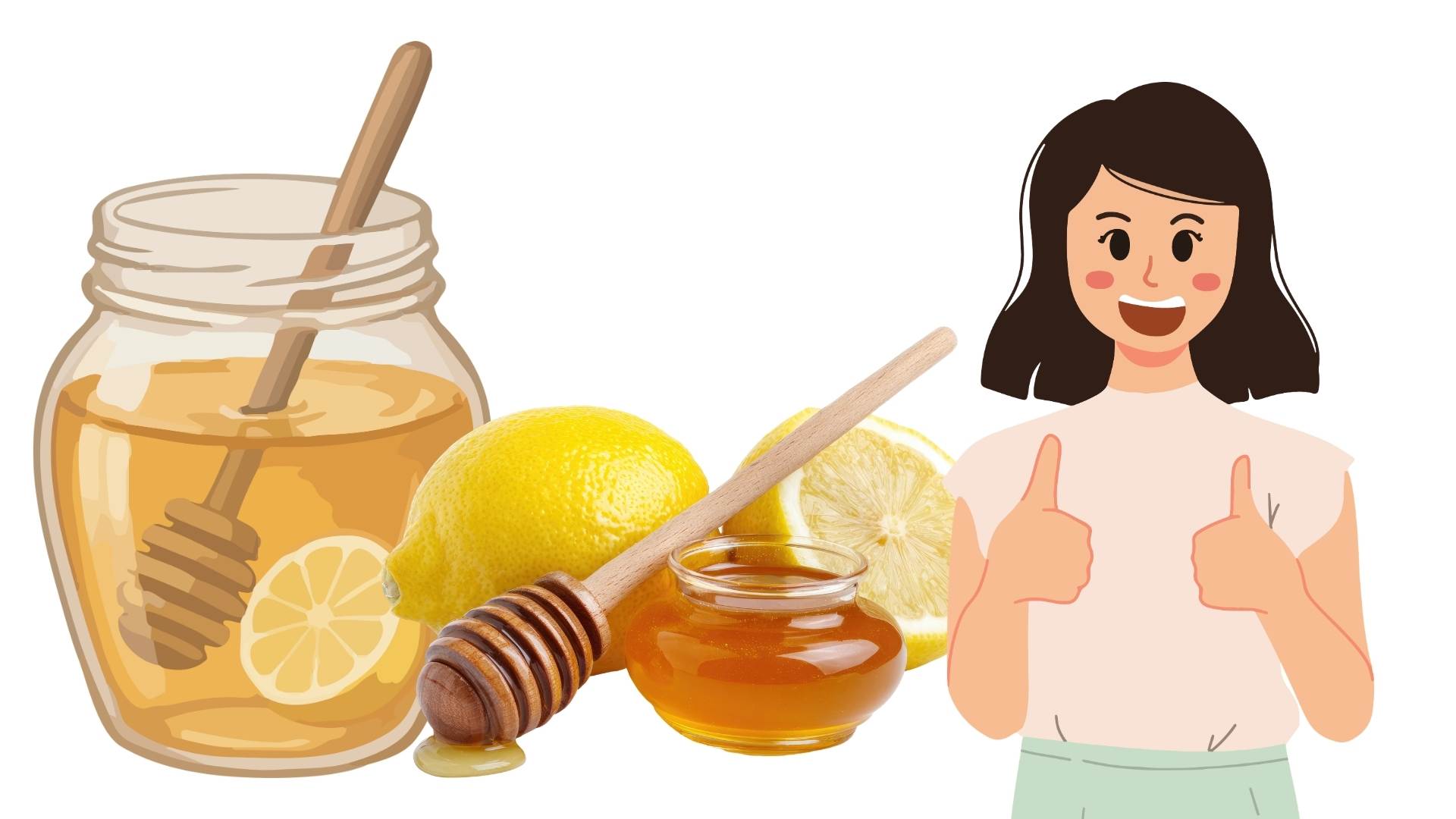 Maintaining the habit of drinking lemon honey water brings many positive changes to health. Graphics: Thanh Thanh