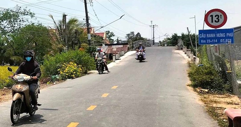 Cà Mau nâng cấp, mở rộng đường Cầu Sập - Ninh Quới