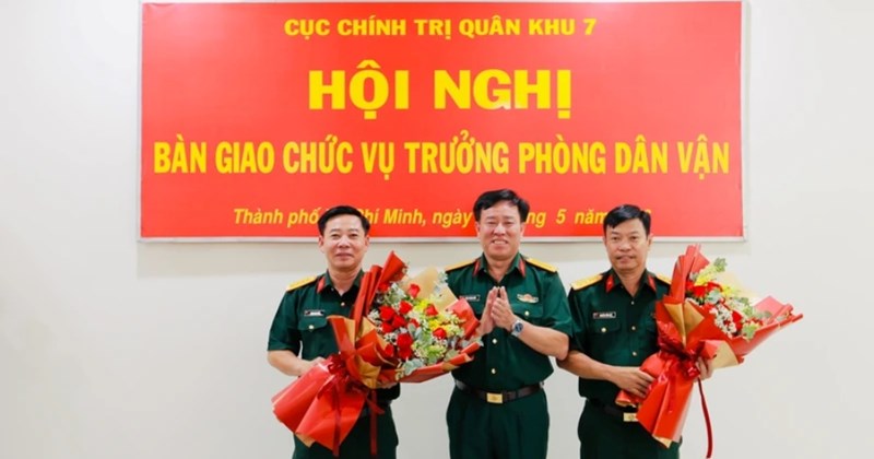 7 Đại tá, 1 Thượng tá nhận nhiệm vụ mới