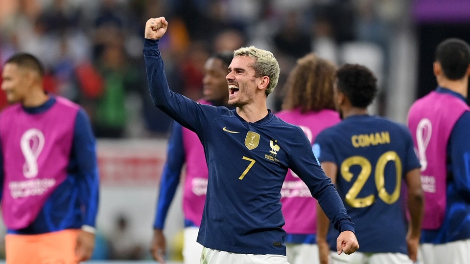 Antoine Griezmann là biểu tượng của bóng đá Pháp trong kỉ nguyên của Didier Deschamp. Ảnh: AFP
