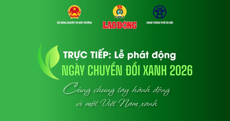 Khởi động Ngày Chuyển đổi Xanh 2026