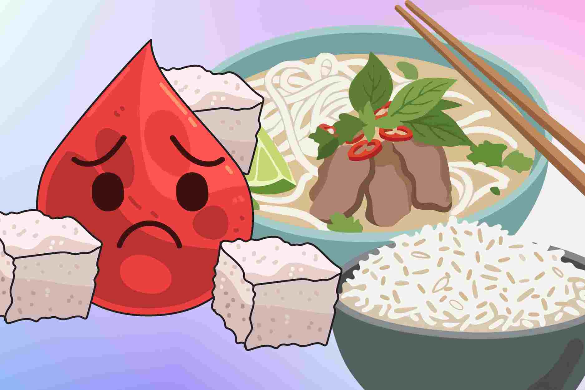 How to eat white rice, vermicelli, pho without worrying about high blood sugar