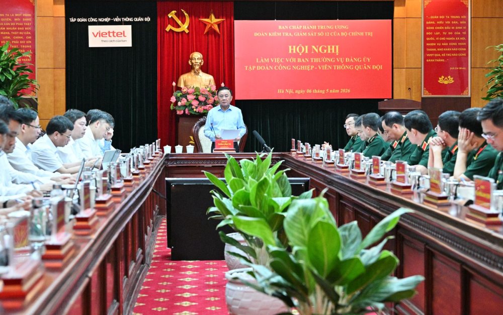 Toàn cảnh buổi làm việc. Ảnh: Kim Thanh