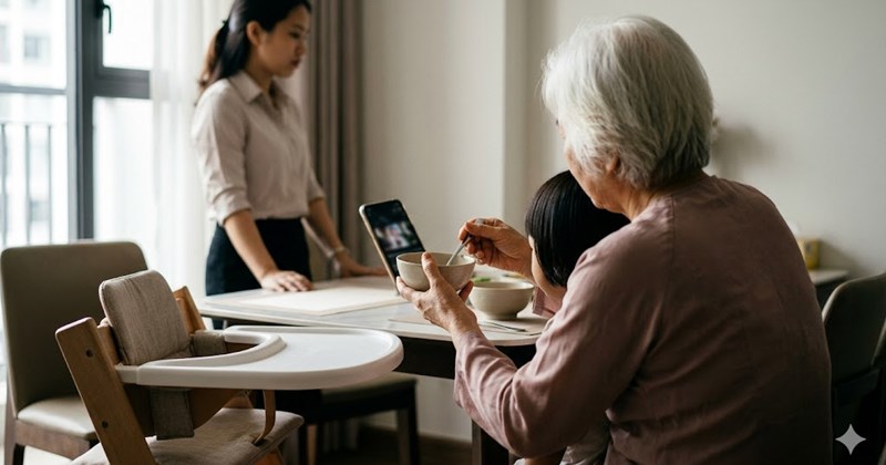 Ông bà giữ nếp cũ, cha mẹ nuôi con kiểu mới: Điểm "rơi" giữa kinh nghiệm và khoa học