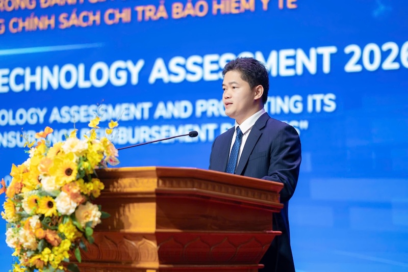 Deputy Minister of Health Vu Manh Ha speaks at the workshop. Photo: Ministry of Health