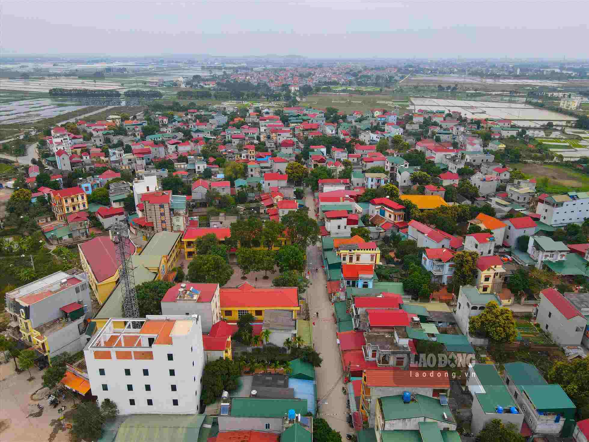 1 corner of Thuan Thanh ward (Bac Ninh province). Photo: Van Truong