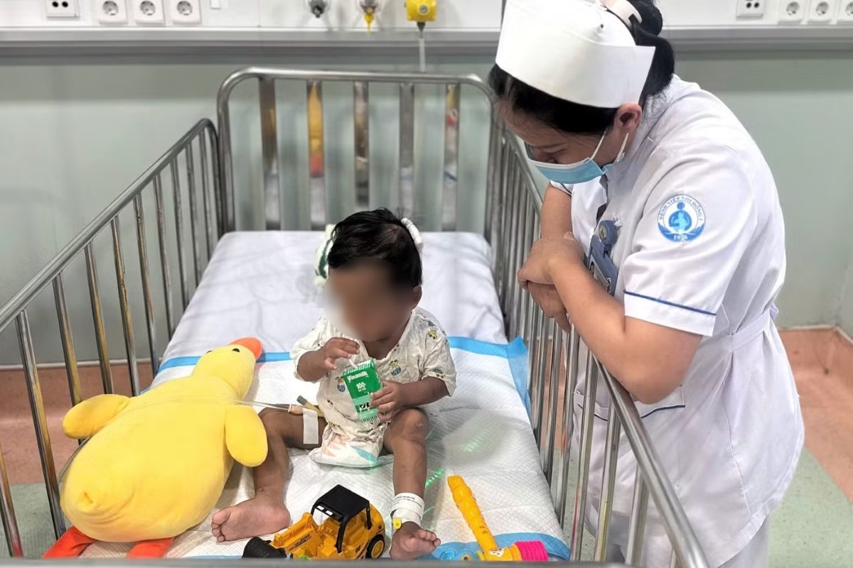 Baby K is being treated at Children's Hospital 1 after being abused. Photo: Children's Hospital 1