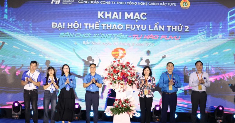 Ngày hội thể thao sôi nổi của Công ty TNHH Kỹ thuật chính xác Fuyu