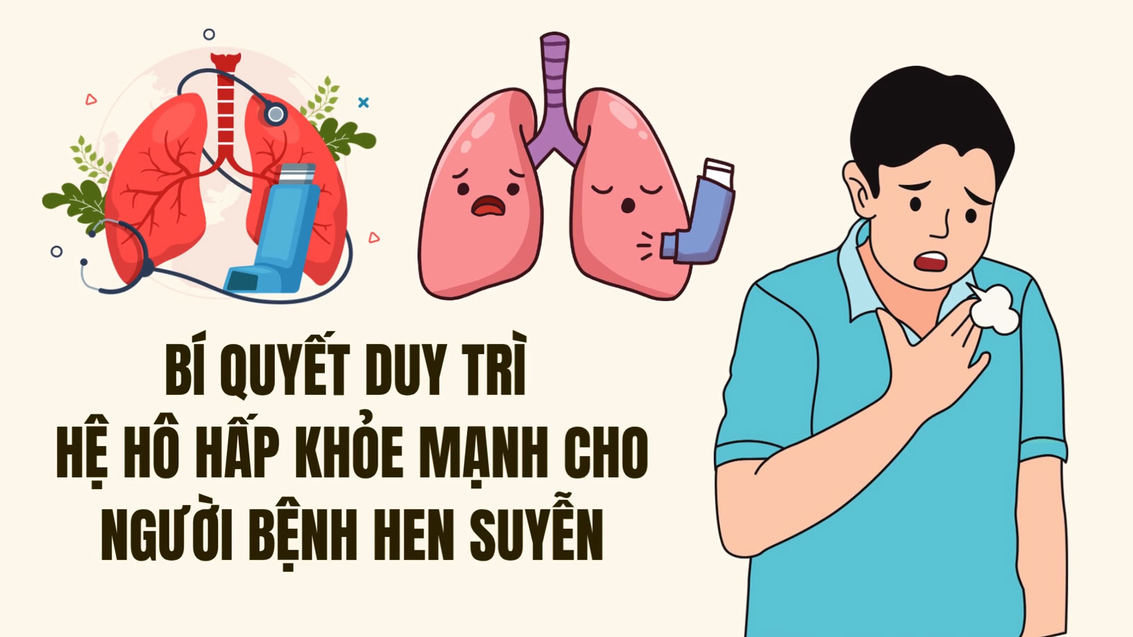 L'asthme est une maladie chronique mais peut être géré efficacement par la médecine et un mode de vie sain.