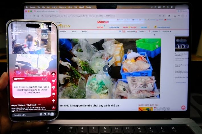 Newly published journalistic works have been cut and edited and posted on social networking platforms. Photo: Bach Duong