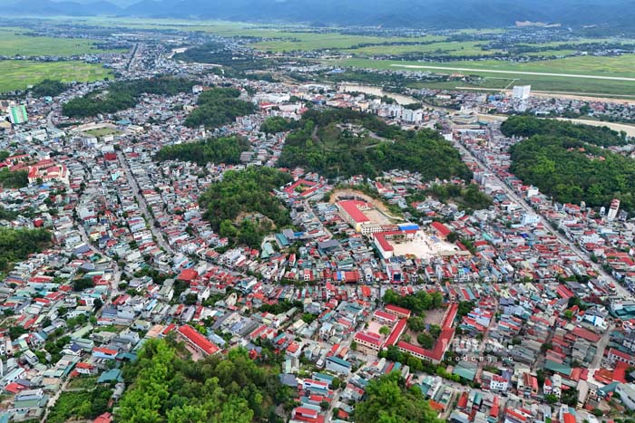 Dien Bien Provincial Center after 72 years of historic victory. Photo: Quang Dat