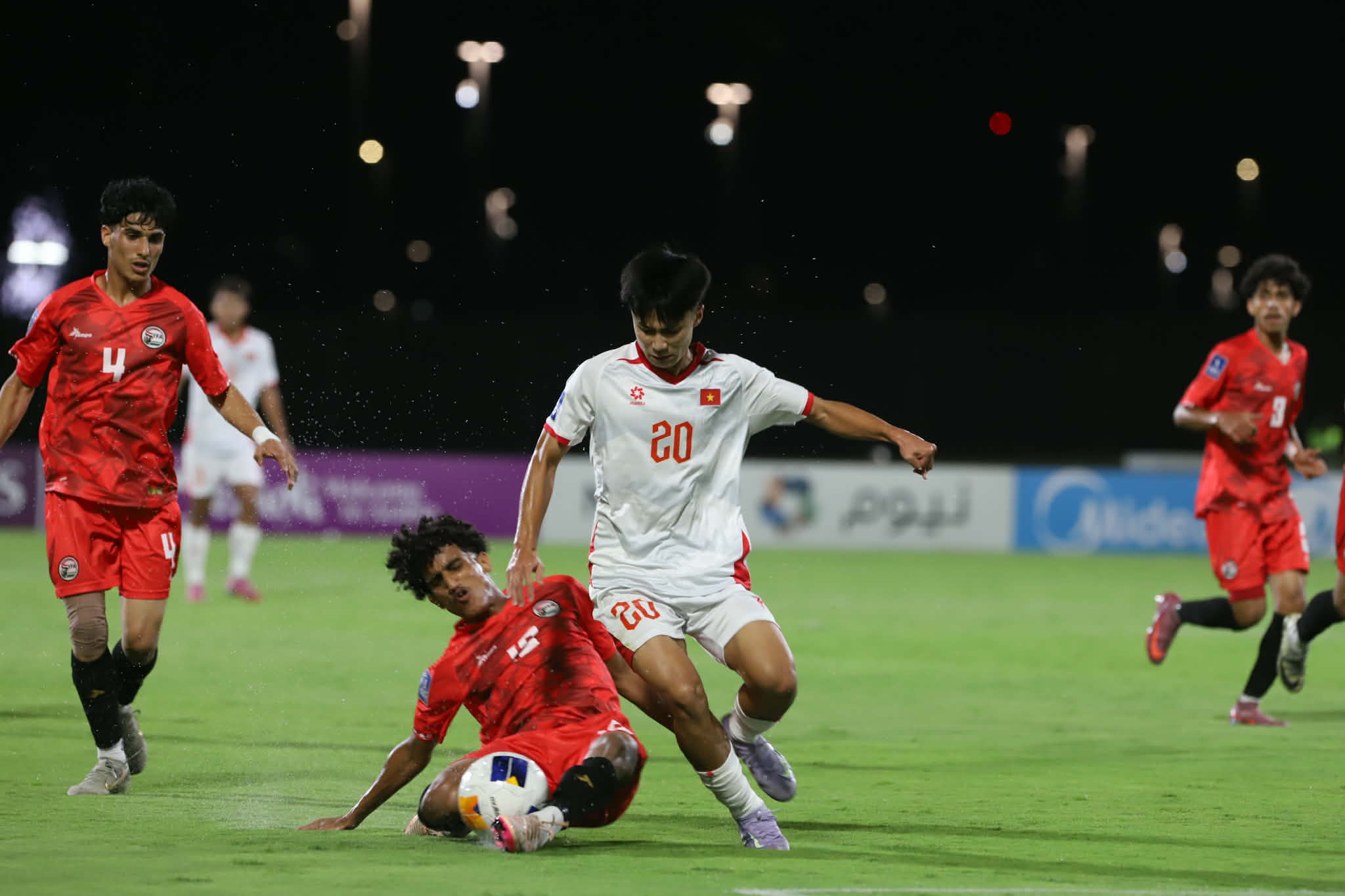 U17 Vietnam leads Group C of the 2026 AFC U17 Championship Finals. Photo: VFF