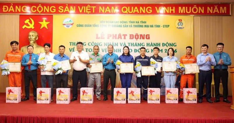 Mitraco Hà Tĩnh vinh danh người lao động nhân Tháng Công nhân
