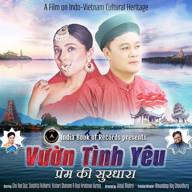 Bộ phim về Dân ca Quan họ Bắc Ninh do người Ấn Độ sản xuất. Ảnh: Nhà sản xuất