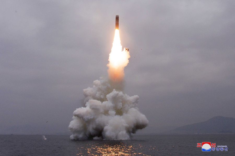 A North Korean missile test. Photo: Xinhua