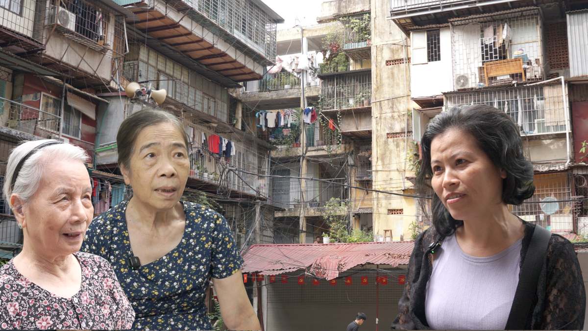 Thanh Xuan Bac apartment complex is full of "tiger cages", many items are damaged
