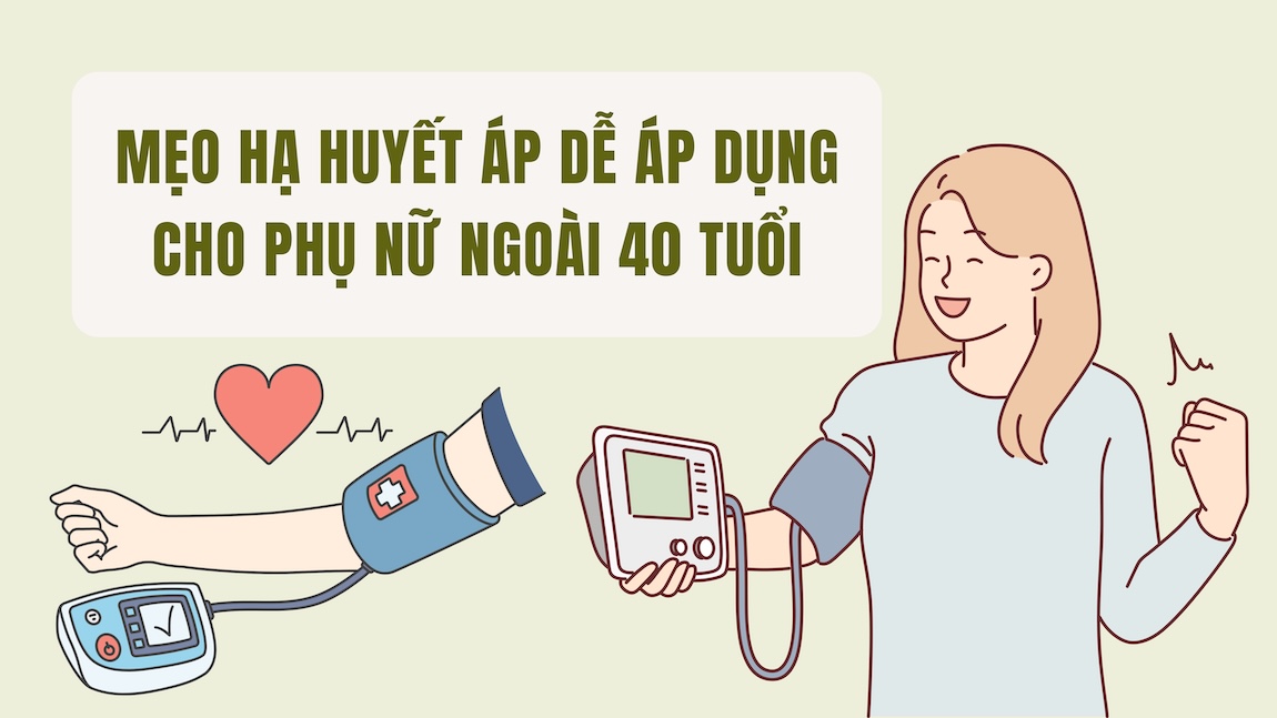 Easy-to-apply blood pressure lowering tips for women over 40