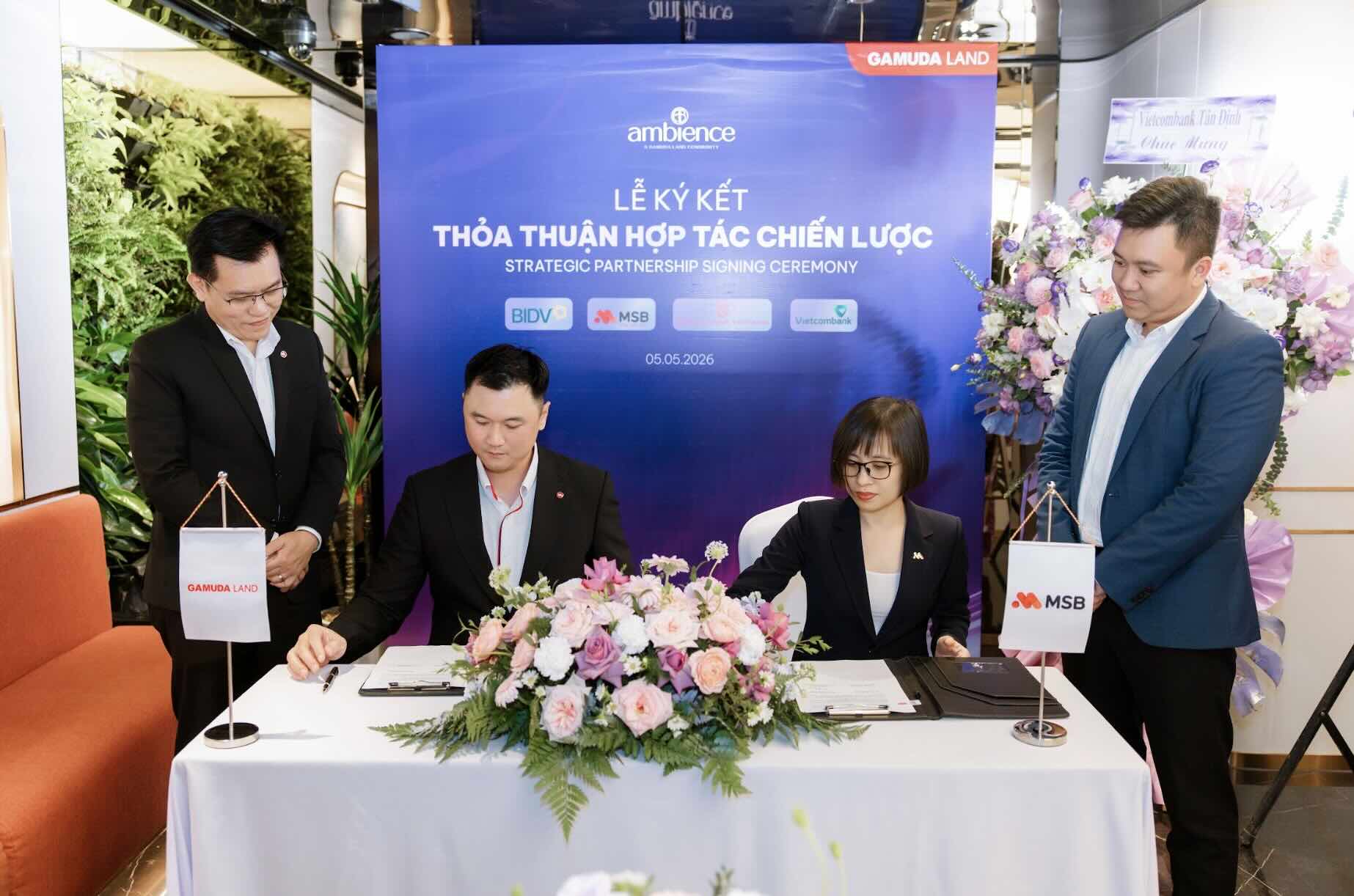 Gamuda Land ký kết thỏa thuận hợp tác chiến lược với các ngân hàng. Ảnh: Gamuda Land   