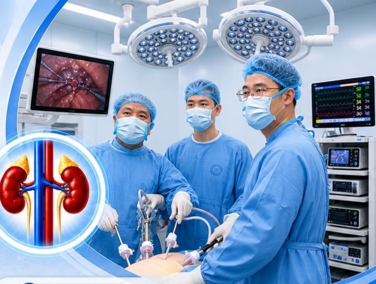 Rescuing patients with adrenal tumors with a series of dangerous underlying diseases. Photo: BVCC