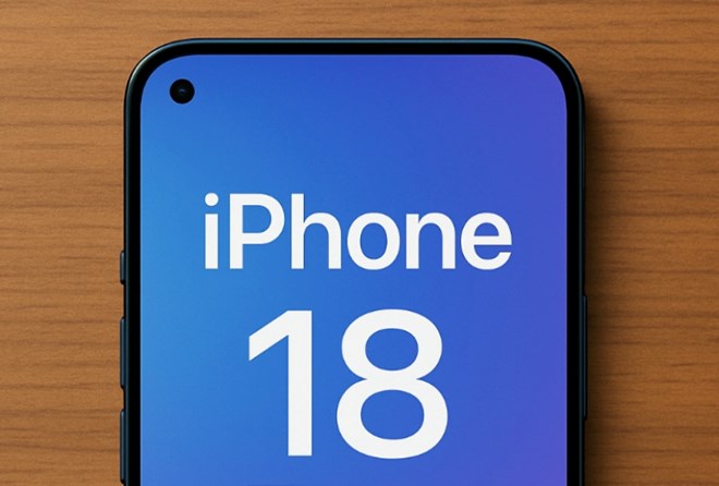 Leaked sources say that Apple actively postponed the launch date of the standard iPhone 18 as a market strategy. Graphics: Quang Minh