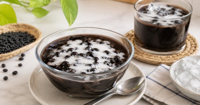 Cách nấu chè đậu đen cốt dừa thơm ngon, giải nhiệt tại nhà