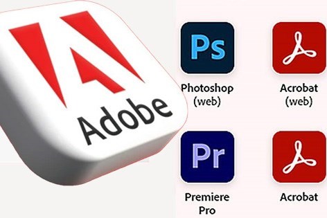 Các phần mềm Adobe cung cấp tính năng thiết kế đồ họa tiện lợi, chuyên nghiệp. Ảnh: Cát Tiên 